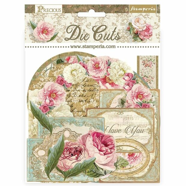 Die cuts Precious p/39st