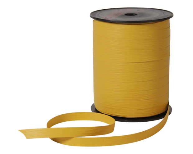 Lint okergeel Paperlook 10mm p/250m