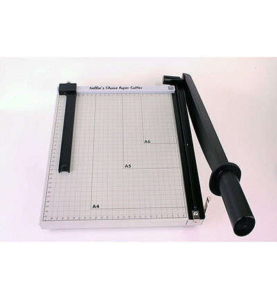 Nellie s Choice XL metal Papercutter with slider (metric-scale) p/st 30x30cm papiersnijde guillotine
