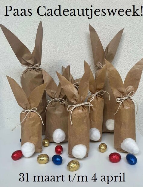 Basisset cadeautjes paas cadeautjes 31maart - 4 april 2025