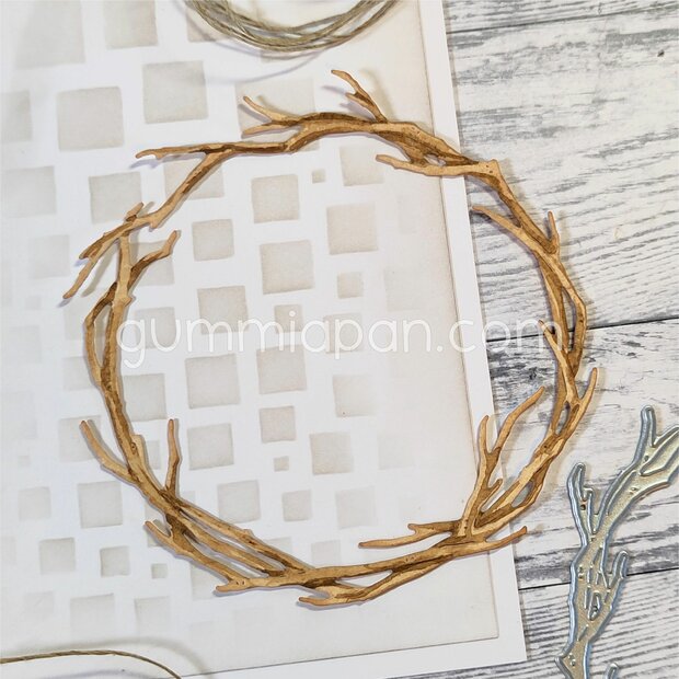 Stans takken krans 95mm p/st