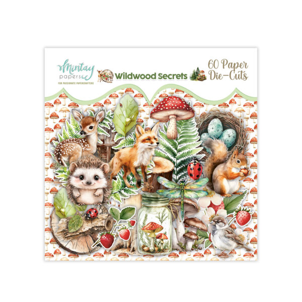 Die cuts Wildwood Secrets p/60st