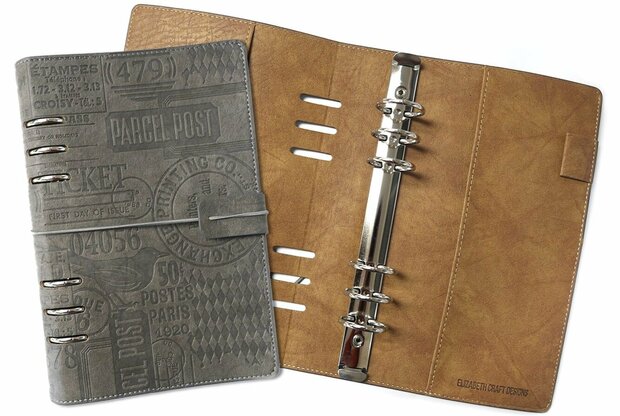 Plannerhoes A5 Taupe tekst