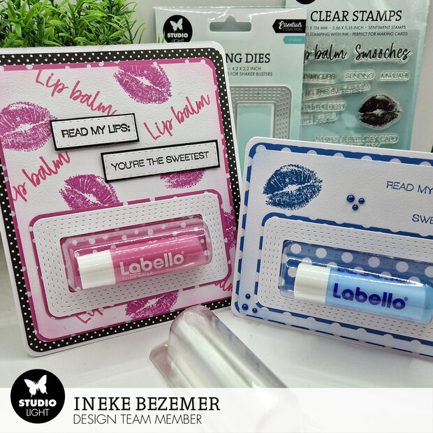 Blisterset: shakers (10st) Stans en stempel p/set