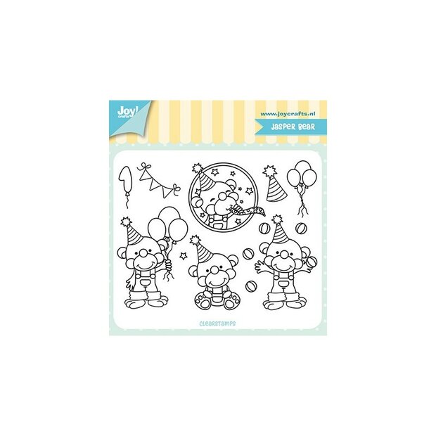 Clear stamp Jasper Bear p/st