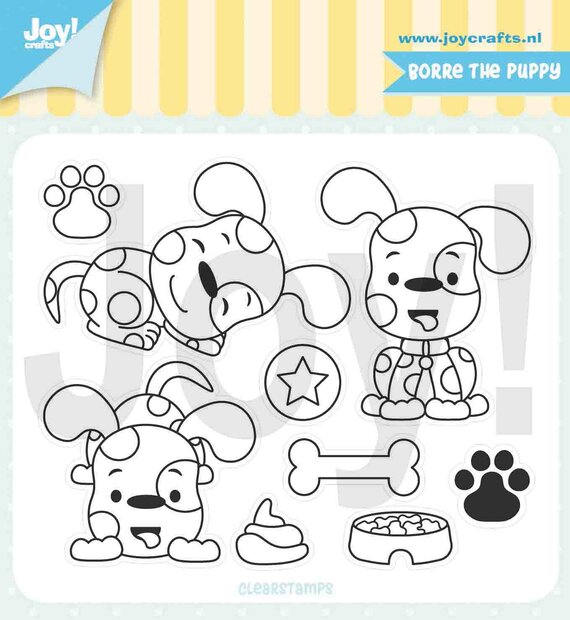 Clear stamp Borre de puppy p/st