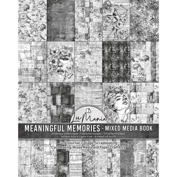 Meaningful Memories A4 Maxi Mixed Media Book p/50vel