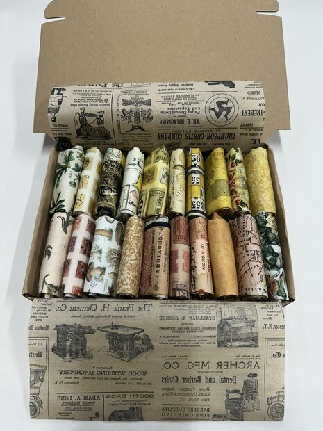 Box of Seeds Tim Holtz Palette Geel Oranje p/doos