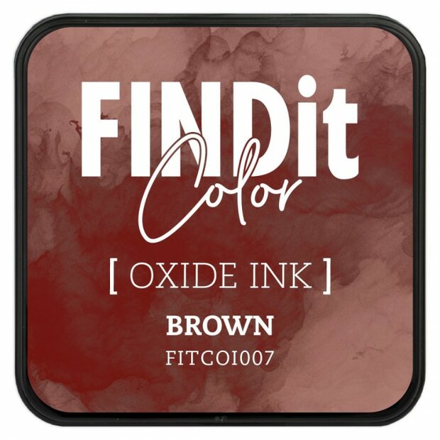 Oxide inkt groot bruin, Find it p/st