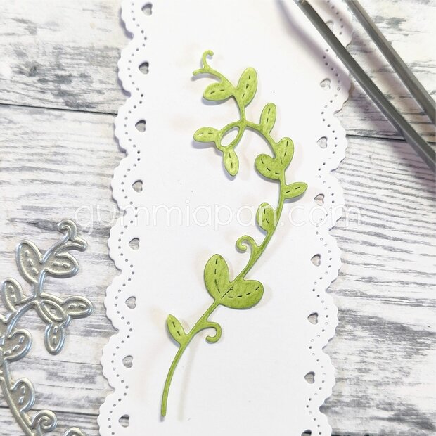 Stans kronkel groene tak 25x74mm p/st