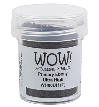 Wow primary Ebony Ultra High 15ml Embossing Poeder 