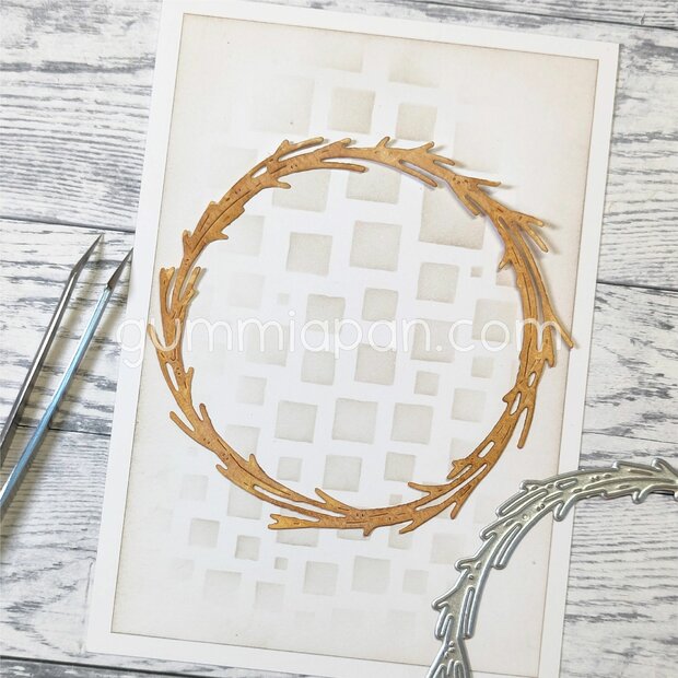 Stans grote wilgenkrans 92x90mm p/st