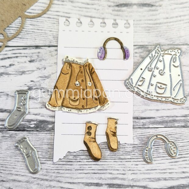 Stans Herfstkleding voor Standing Cat p/st