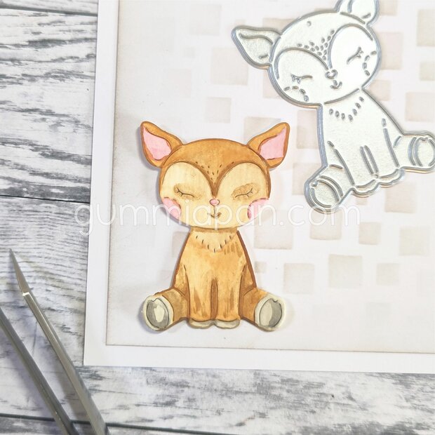 Stans Kawaii Hertje 36x49mm p/st