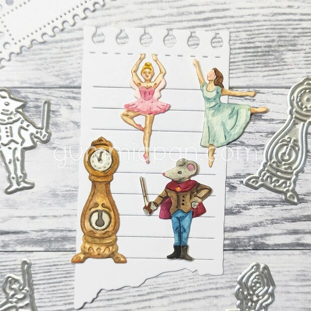 Stans Notenkraker klok prinses p/4st