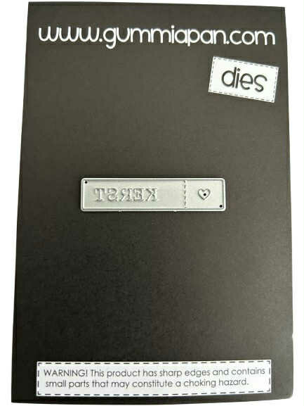 Stans label Kerst 49x10mm p/st