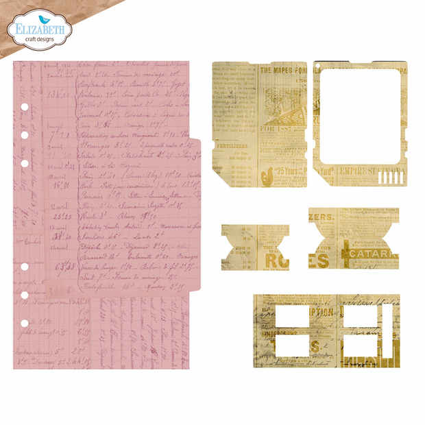 Stans Botanical Blend Page with Large Tab 2 p/set