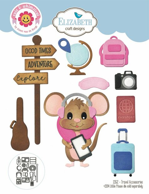Stans Little Mouse kleding travel p/set