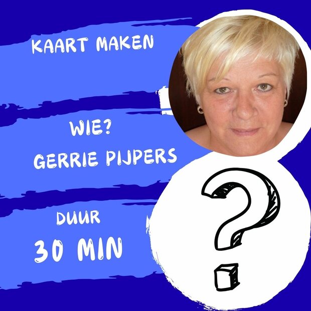  Kaart maken met Gerrie Pijpers 