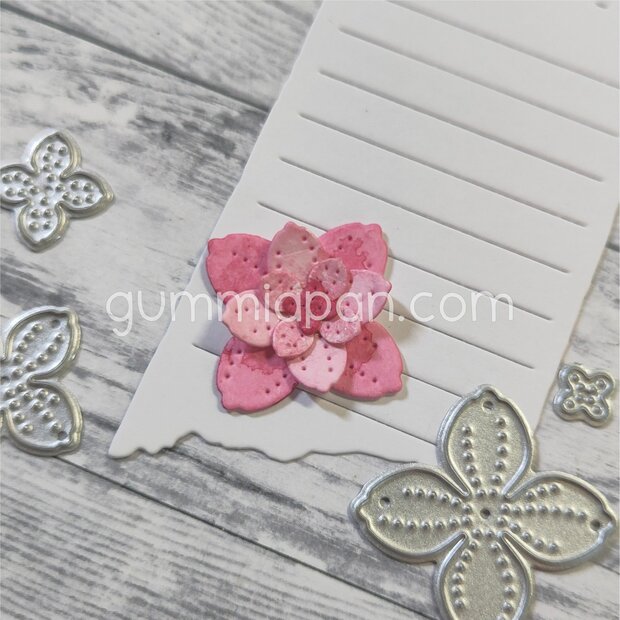 Stans opbouw bloem klein 4-delig p/st