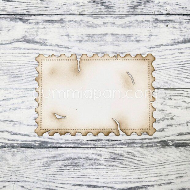 Stans old document zegel 65x95mm p/st