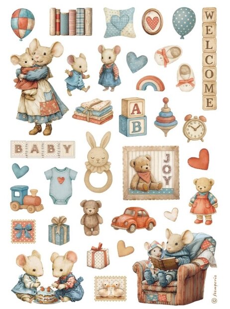 Rice Paper Baby A4 p/vel Accessories 