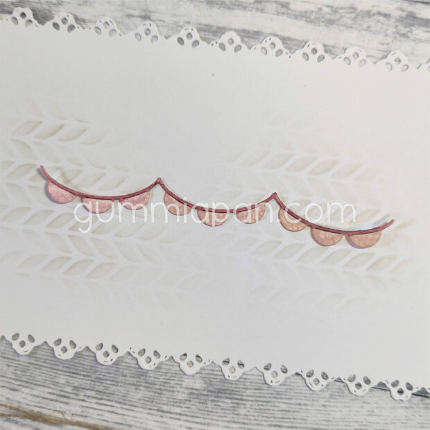 Stans wapperende banner 95x11mm p/st