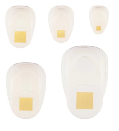 Figuurpons set vierkant p/5st