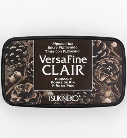 Inktkussen Versafine Clair Pinecone donkerbruin 9x5cm p/st