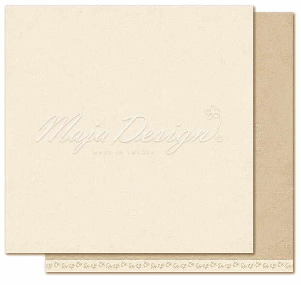 Scrappapier Memoir - Parchment p/vel monochromes