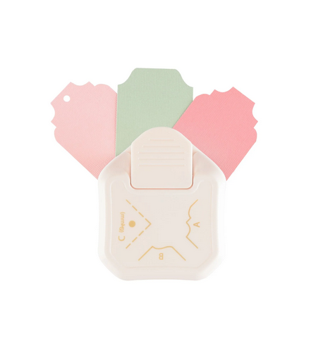 Vaessen Creative &bull; 3-in-1 Corner Tag Punch Vintage