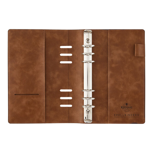 Binder journalhoes Turn the Page Dark Roast by Esther Glas p/st