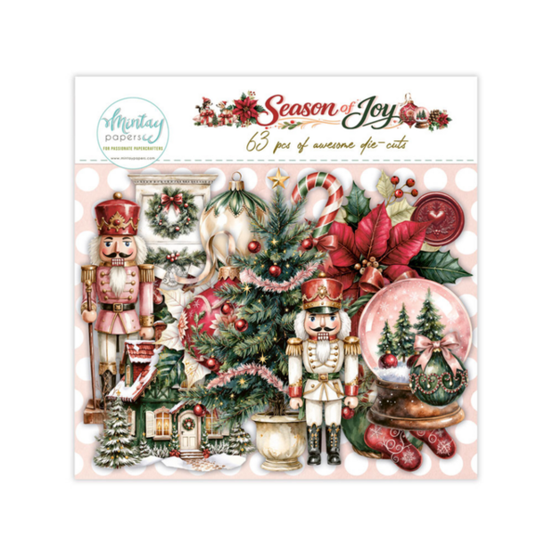 Die cuts Season of Joy p/60st