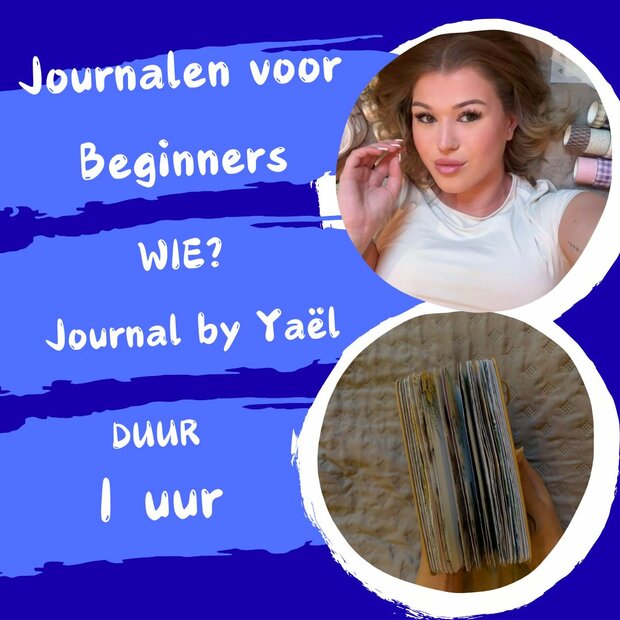 Workshop: Journalen met Yael tijd: 13.00-14.00 zaterdag Rijswijk