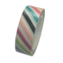 Masking tape schuine streep 15mm p/10m diverse kleuren